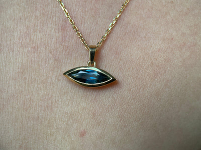 LUXOR I SAPPHIRE-Necklaces-Corkysaintclair Melbourne