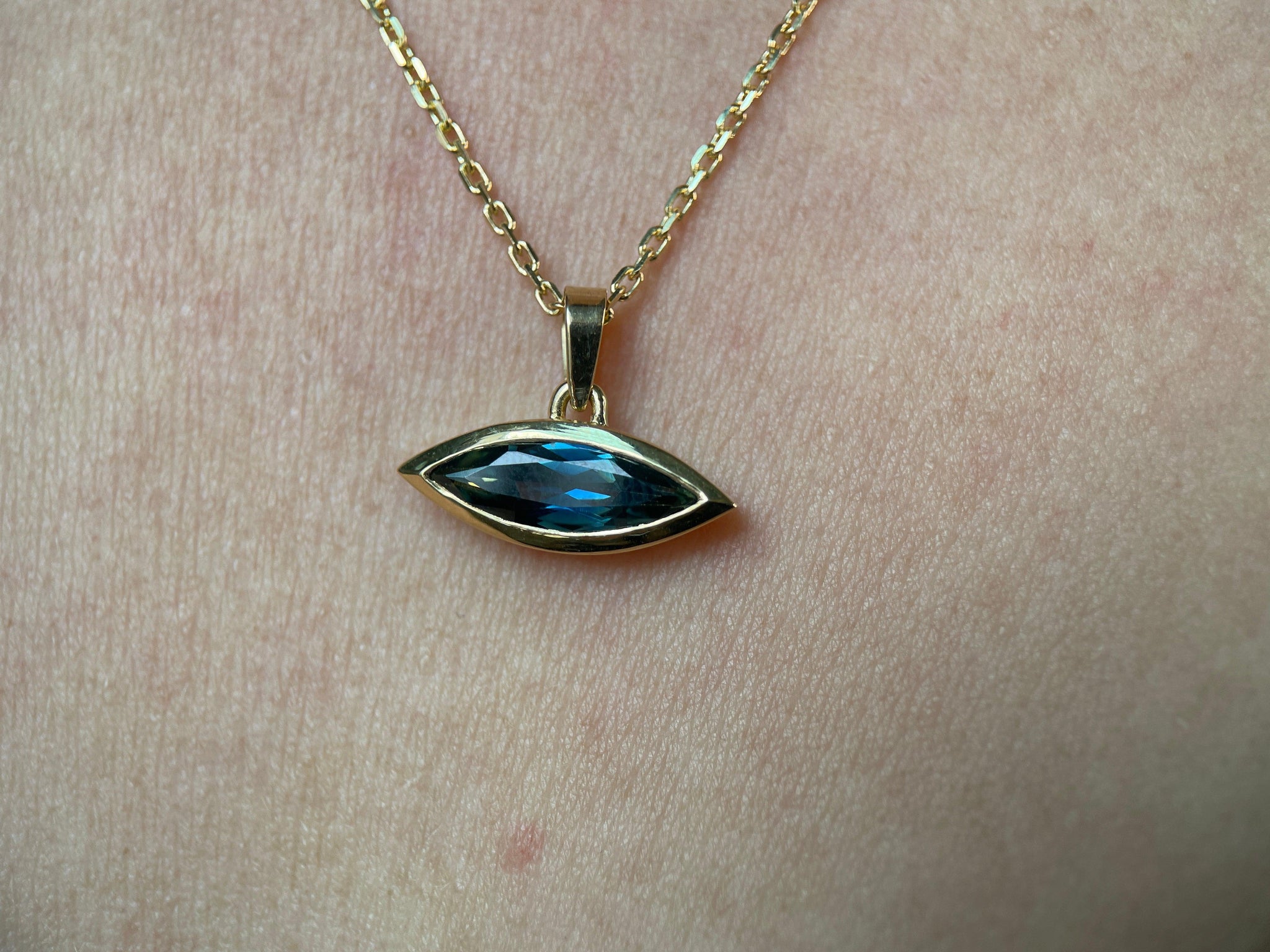 LUXOR I SAPPHIRE-Necklaces-Corkysaintclair Melbourne