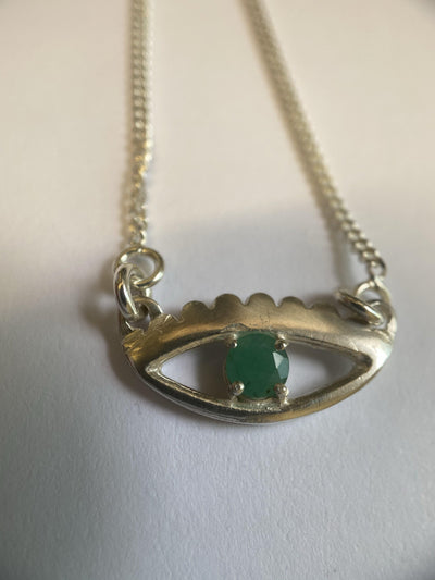 MAGIC EYE PENDANT SAPPHIRE-Accessories-Corkysaintclair Melbourne