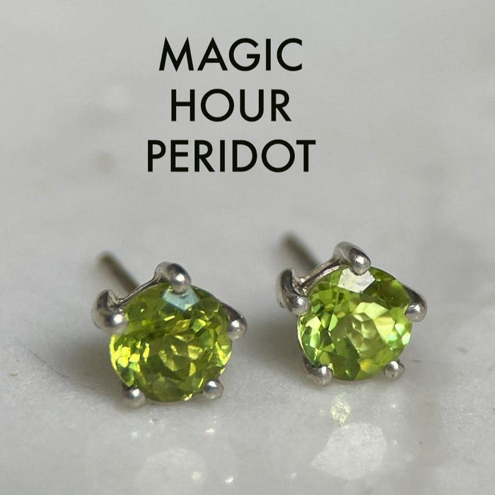 MAGIC HOUR XVIII PERIDOT-Earrings-Corkysaintclair Melbourne