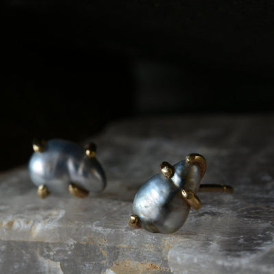 MISCHA TAHITIAN PEARL-Earrings-Corkysaintclair Melbourne