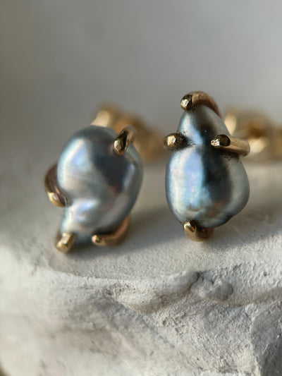 MISCHA TAHITIAN PEARL-Earrings-Corkysaintclair Melbourne