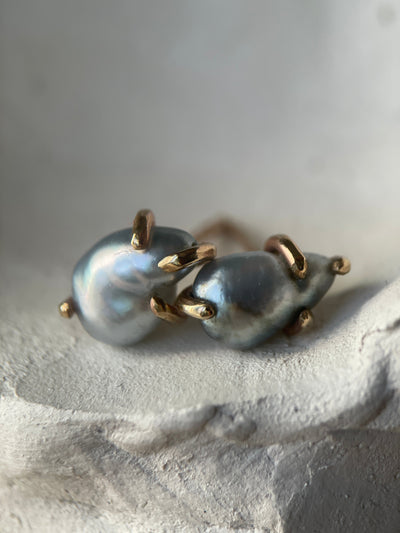 MISCHA TAHITIAN PEARL-Earrings-Corkysaintclair Melbourne