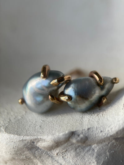 MISCHA TAHITIAN PEARL-Earrings-Corkysaintclair Melbourne