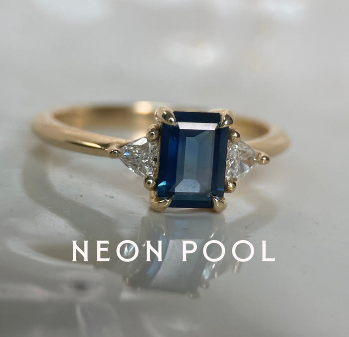 NEON POOL V SAPPHIRE-Rings-Corkysaintclair Melbourne