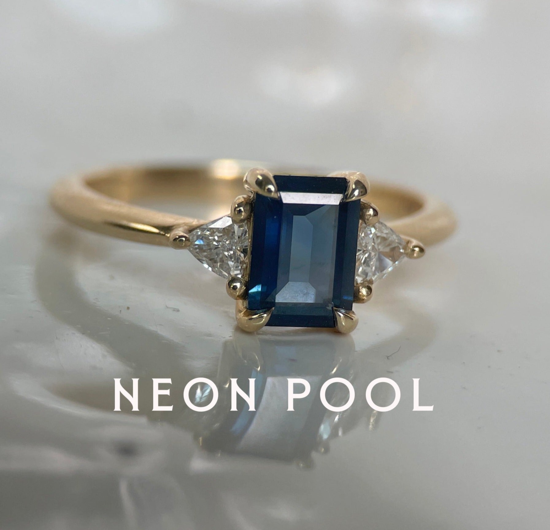 NEON POOL V SAPPHIRE-Rings-Corkysaintclair Melbourne