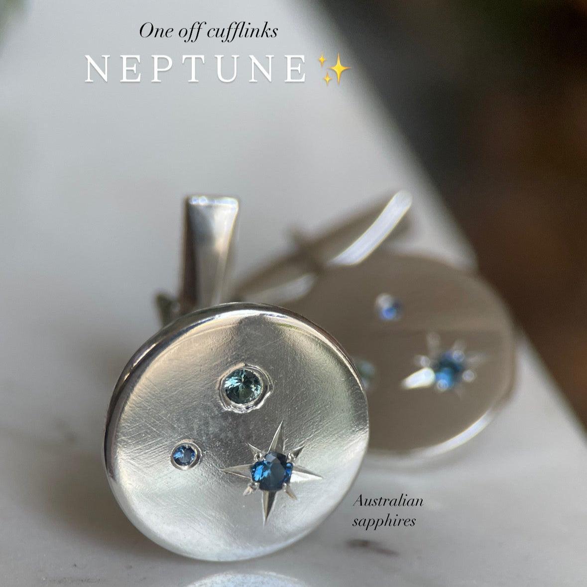 NEPTUNE CUFFLINKS-Accessories-Corkysaintclair Melbourne