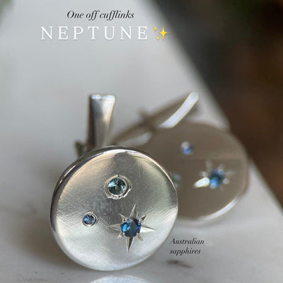 NEPTUNE CUFFLINKS-Accessories-Corkysaintclair Melbourne