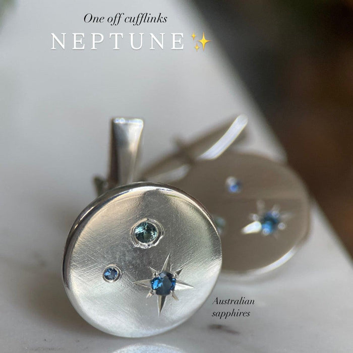 NEPTUNE CUFFLINKS-Accessories-Corkysaintclair Melbourne