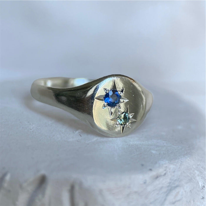 NEPTUNE II SAPPHIRE-Rings-Corkysaintclair Melbourne