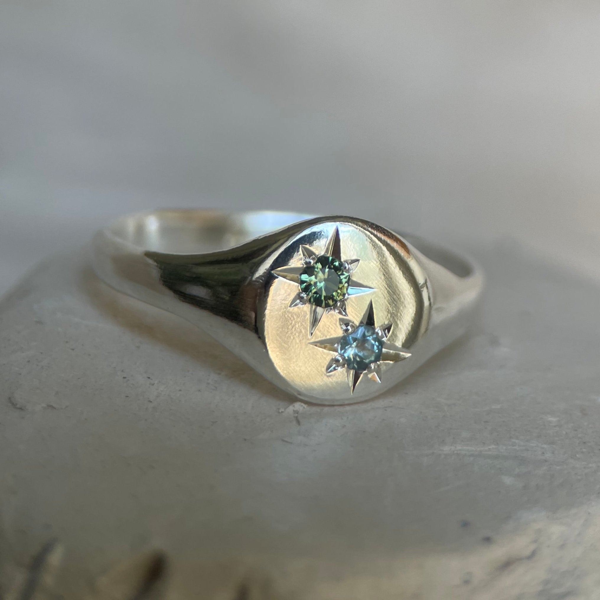 NEPTUNE III SAPPHIRE-Rings-Corkysaintclair Melbourne