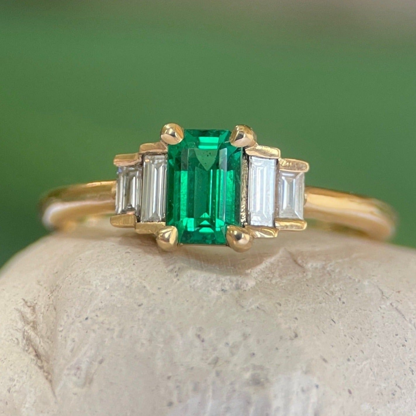 NIGHT AIR IV EMERALD-Rings-Corkysaintclair Melbourne