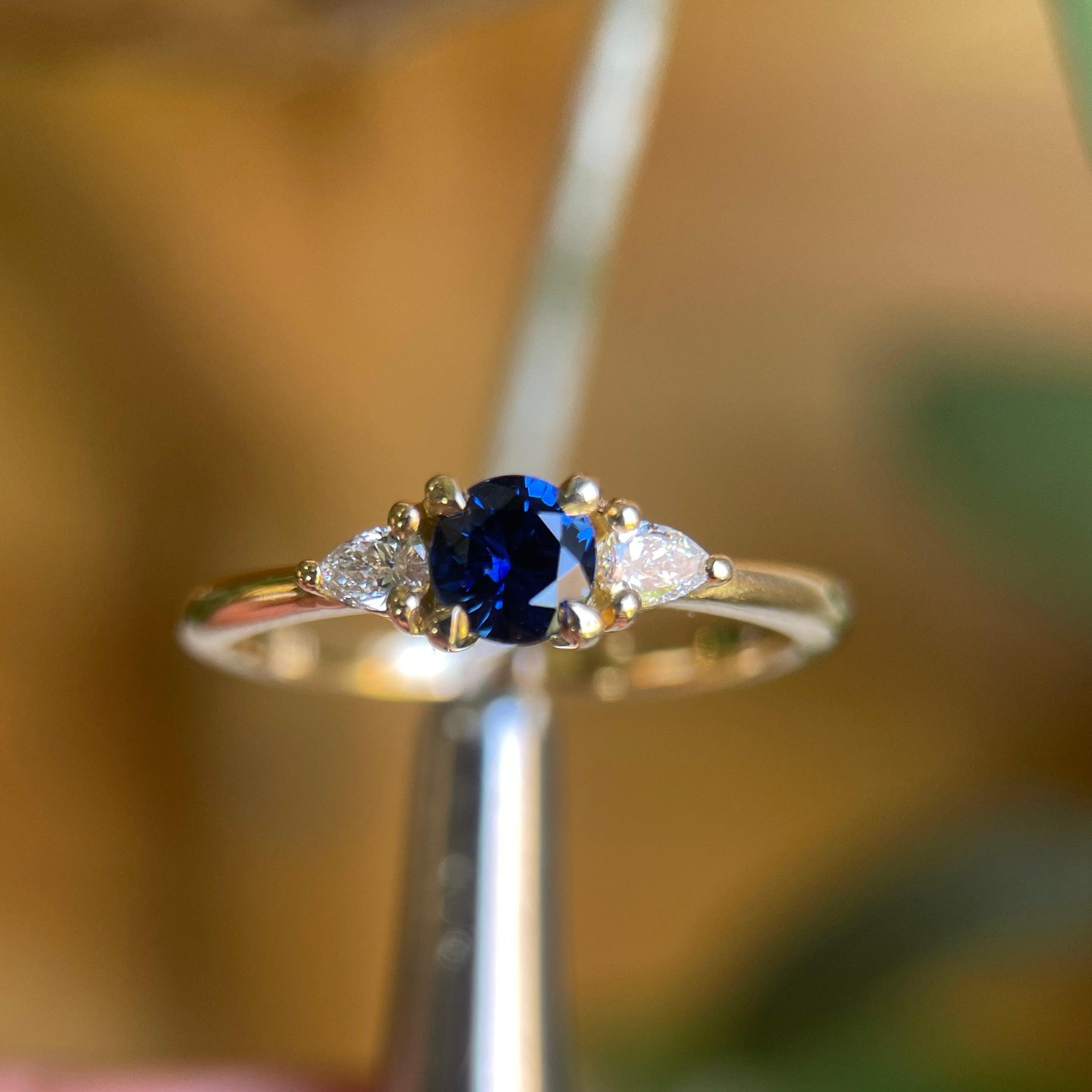 NIGHT HAWK VII - STRONG VIVID BLUE-Rings-Corkysaintclair Melbourne