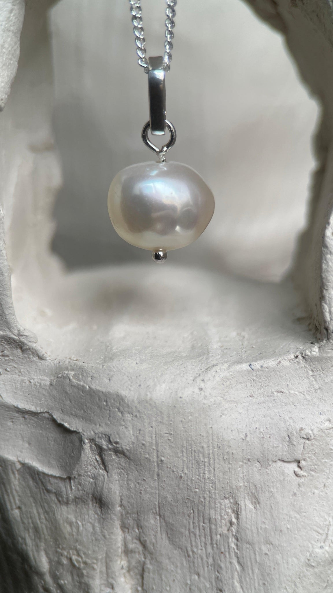NIMBUS VII PEARL-necklaces-Corkysaintclair Melbourne
