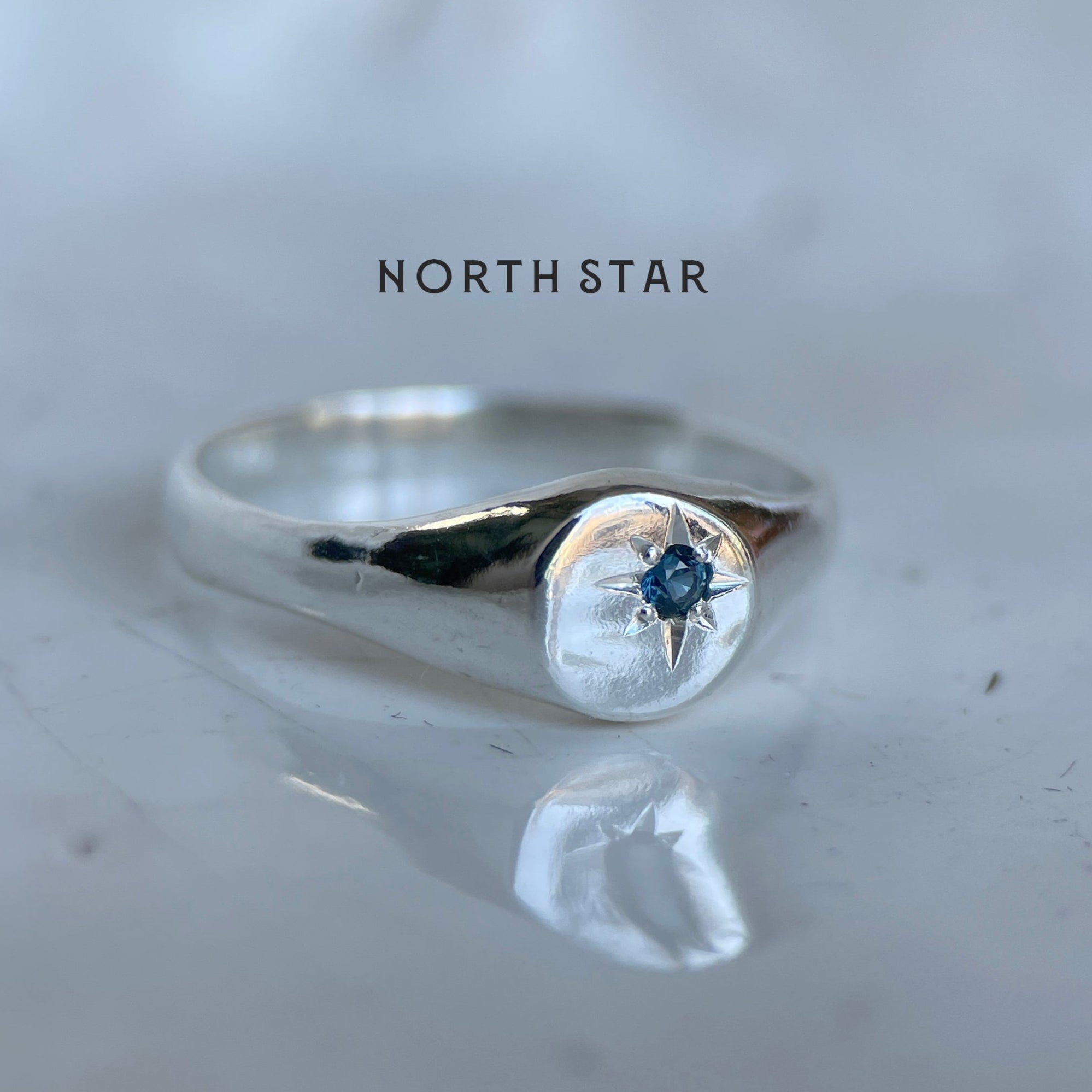 NORTH STAR III SAPPHIRE-rings-Corkysaintclair Melbourne