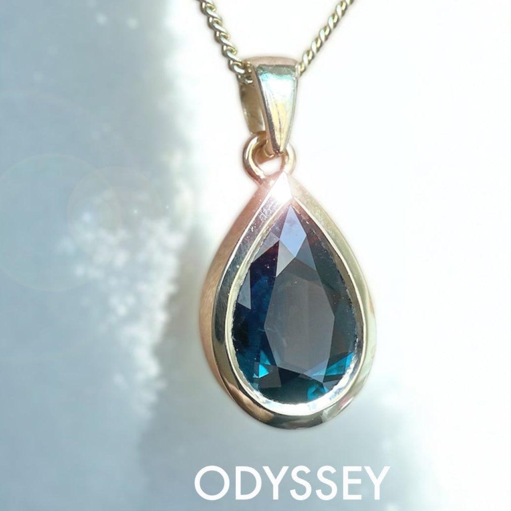 ODYSSEY I SAPPHIRE-Necklaces-Corkysaintclair Melbourne