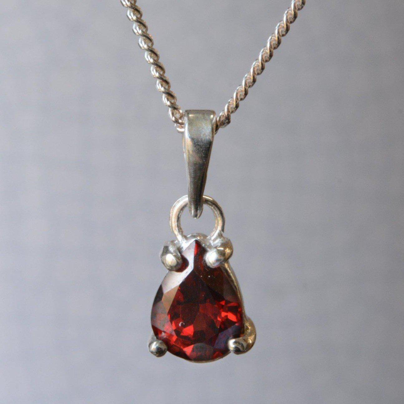 OPHELIA II GARNET-Necklaces-Corkysaintclair Melbourne