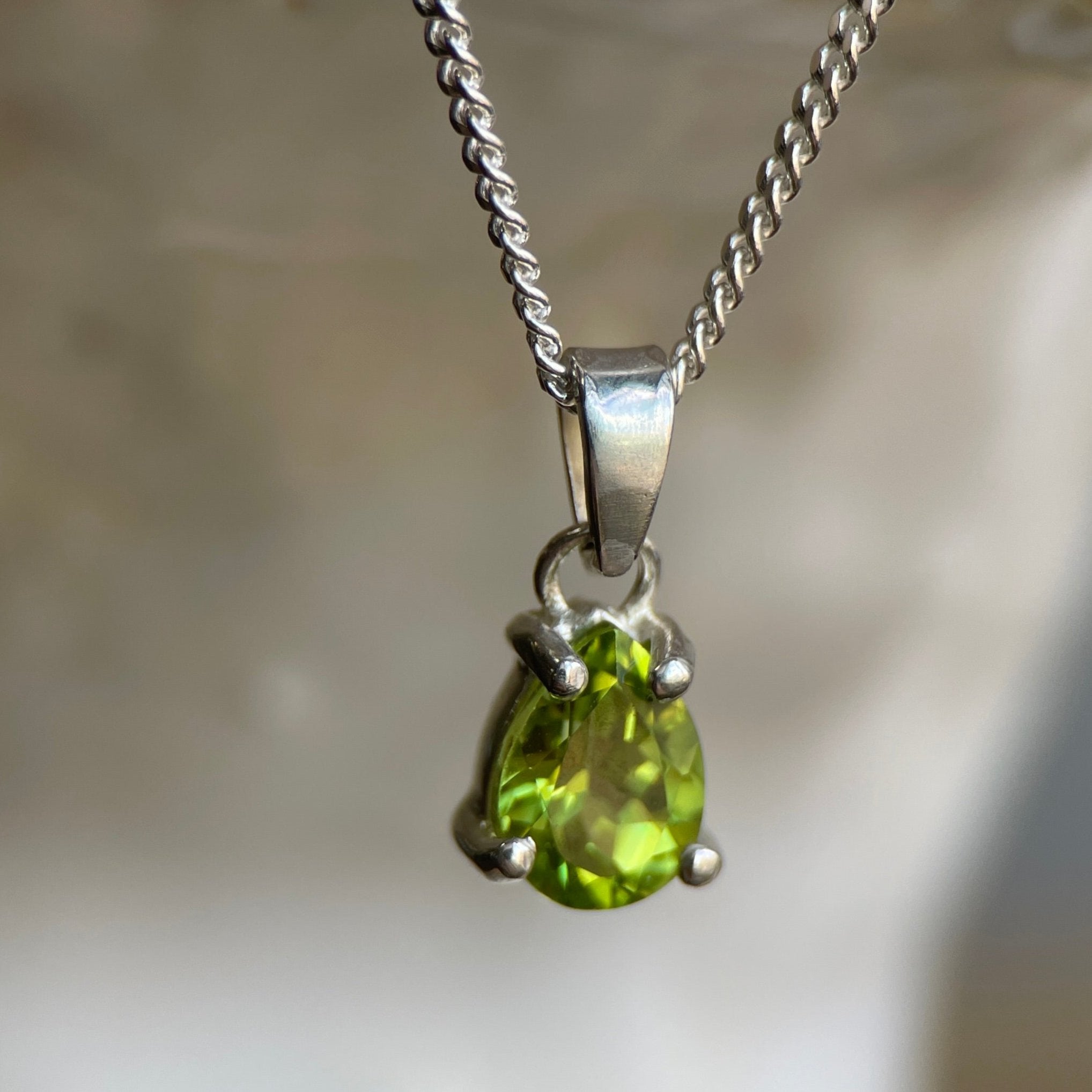 OPHELIA III PERIDOT-Necklaces-Corkysaintclair Melbourne