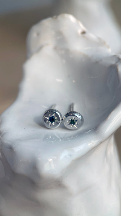 POLARIS MAJOR IXX SAPPHIRES-Earrings-Corkysaintclair Melbourne