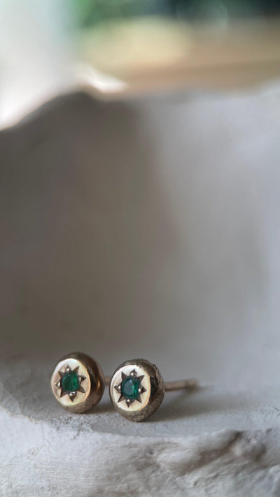 POLARIS XXXI EMERALD-Earrings-Corkysaintclair Melbourne