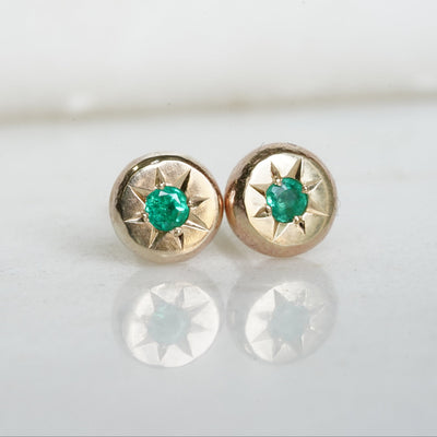 POLARIS XXXI EMERALD-Earrings-Corkysaintclair Melbourne