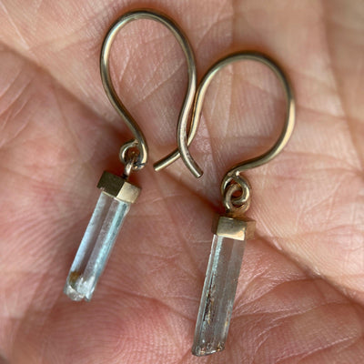 PURE LIGHT I AQUAMARINE-Earrings-Corkysaintclair Melbourne