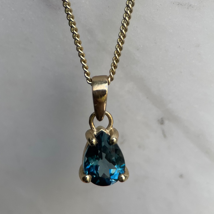 ROMY III TOPAZ GOLD-Necklaces-Corkysaintclair Melbourne