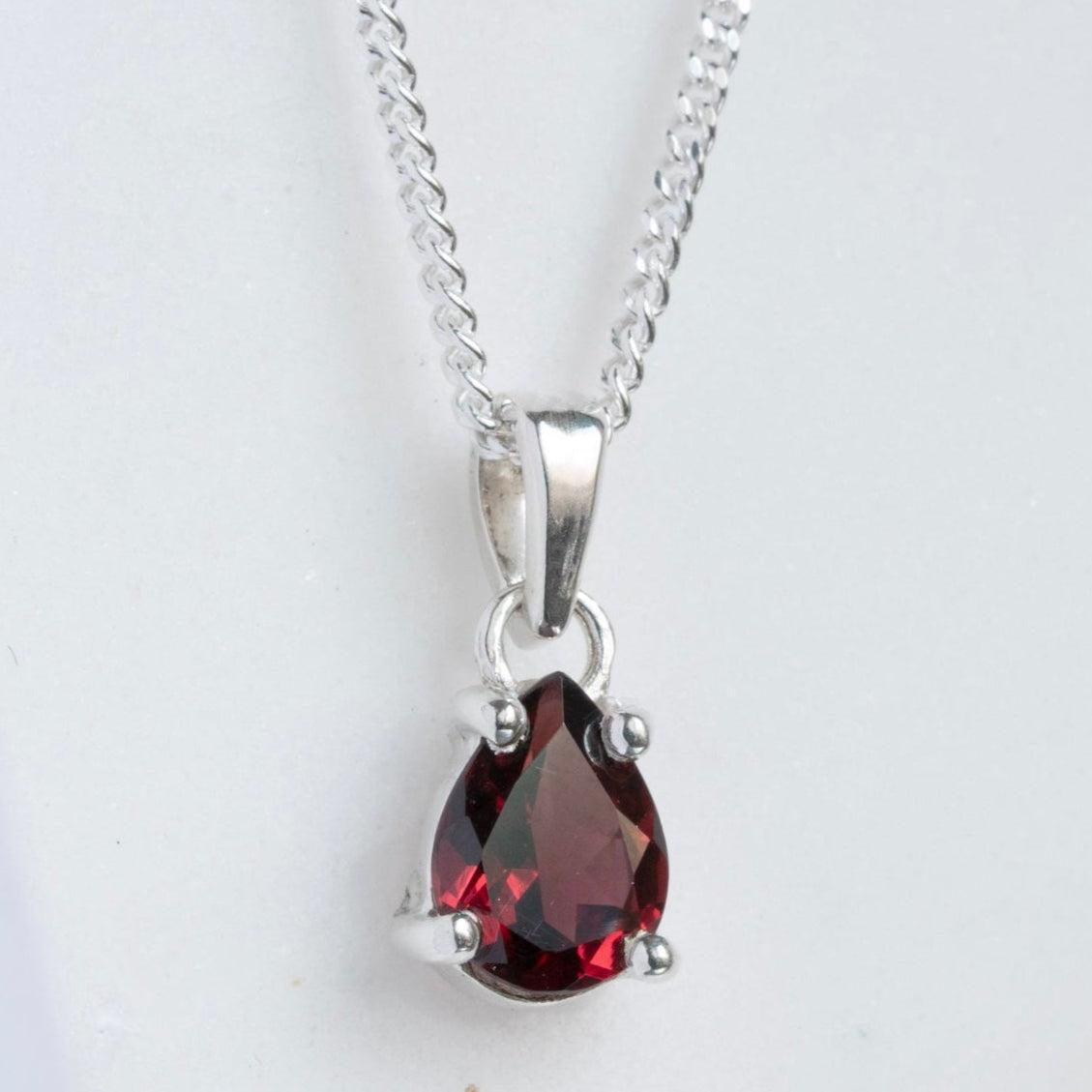 ROMY VI GARNET-Necklaces-Corkysaintclair Melbourne