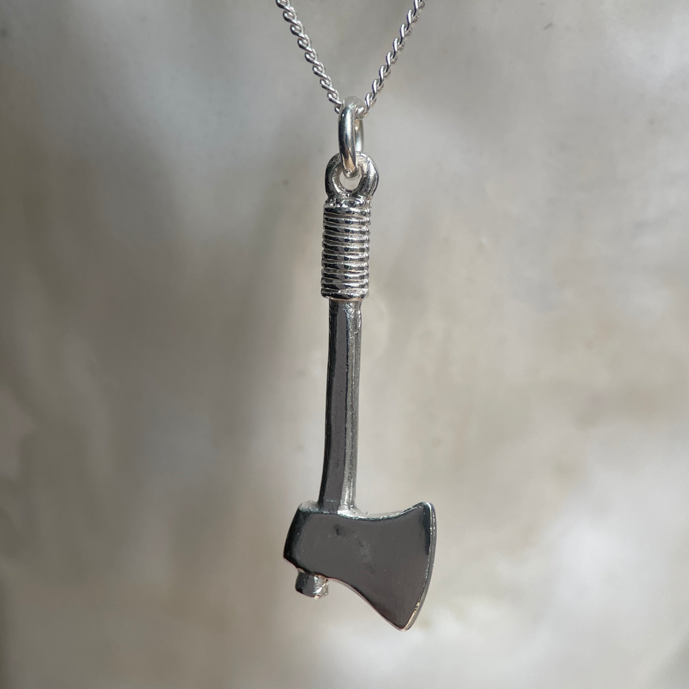SILVER AXE-Necklaces-Corkysaintclair Melbourne