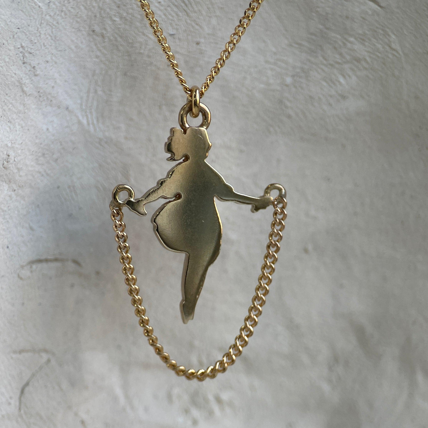 SKIPPING GIRL-Necklaces-Corkysaintclair Melbourne