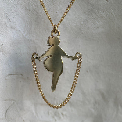 SKIPPING GIRL-Necklaces-Corkysaintclair Melbourne