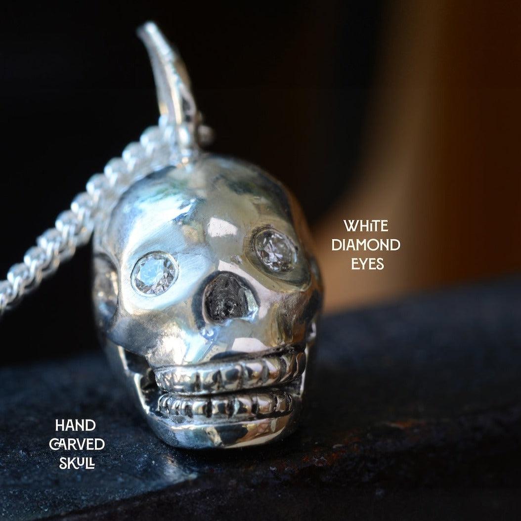 SKULL ISLAND I DIAMONDS-Necklaces-Corkysaintclair Melbourne