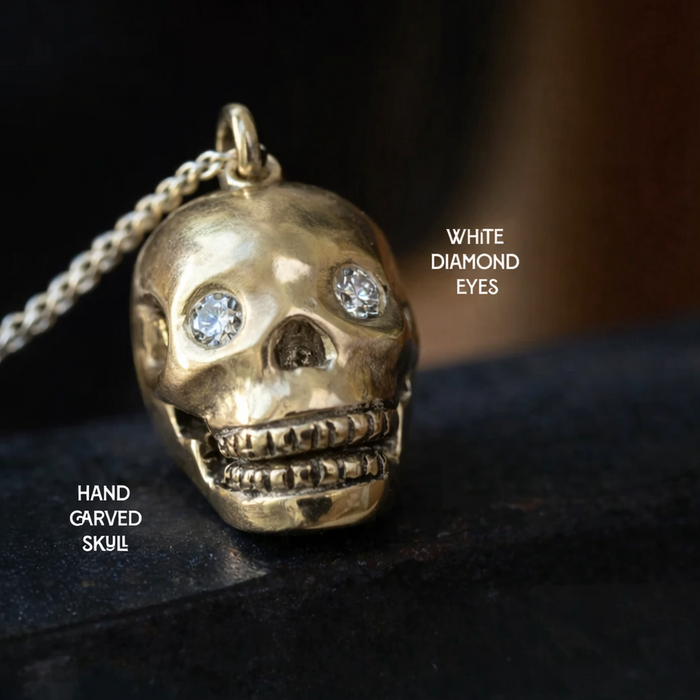 SKULL ISLAND II DIAMONDS-Necklaces-Corkysaintclair Melbourne