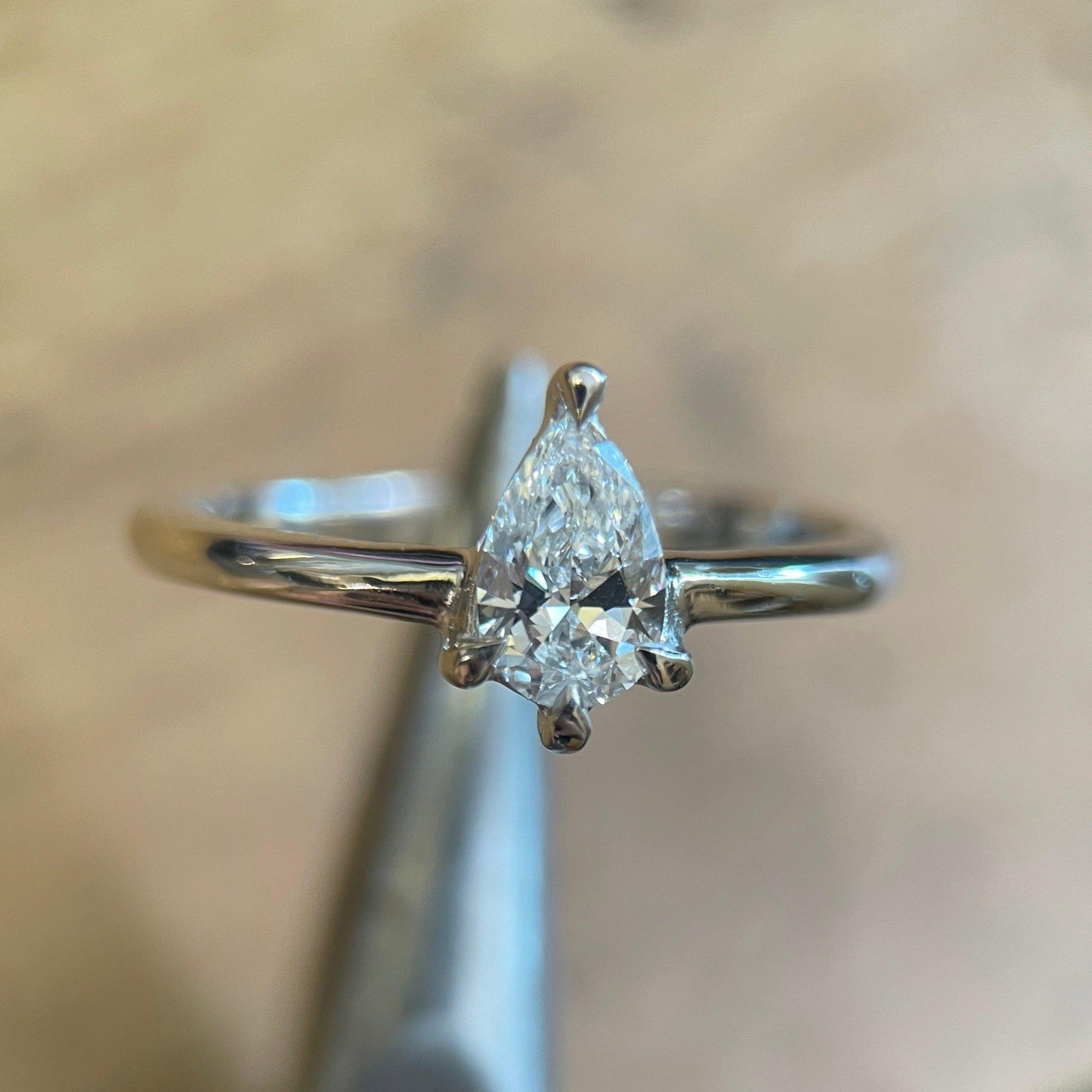 STARLING RING V - LAB GROWN DIAMOND-Rings-Corkysaintclair Melbourne