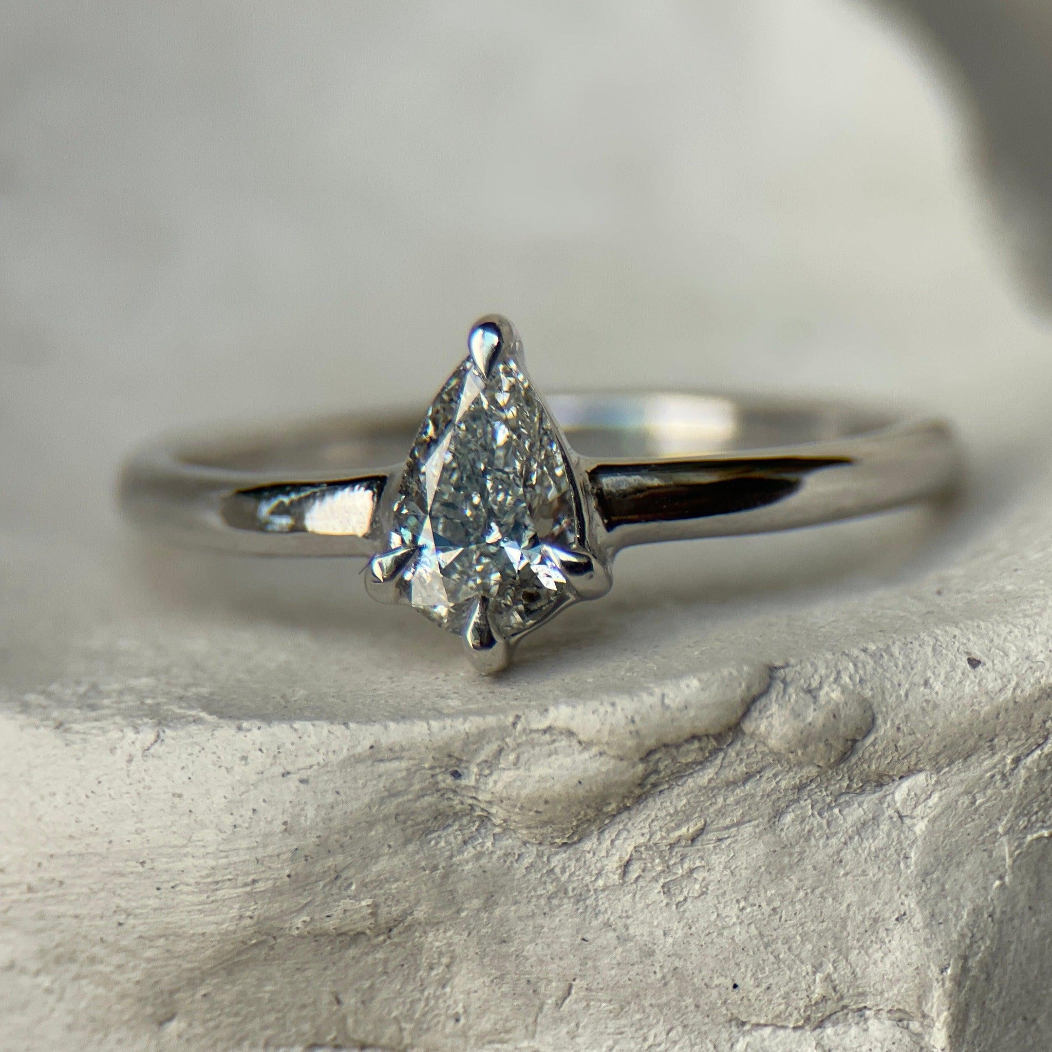 STARLING RING V - LAB GROWN DIAMOND-Rings-Corkysaintclair Melbourne