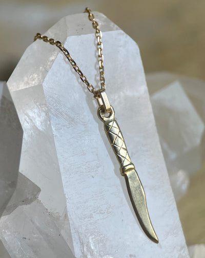 STREET FIGHTERS KNIFE-Necklaces-Corkysaintclair Melbourne