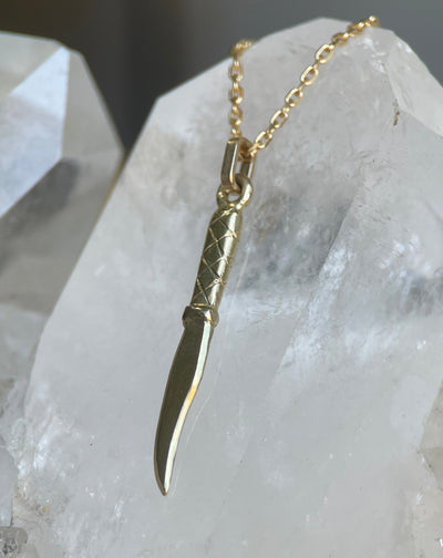 STREET FIGHTERS KNIFE-Necklaces-Corkysaintclair Melbourne