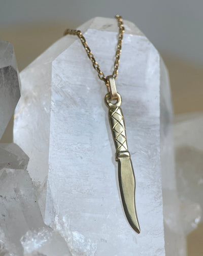 STREET FIGHTERS KNIFE-Necklaces-Corkysaintclair Melbourne