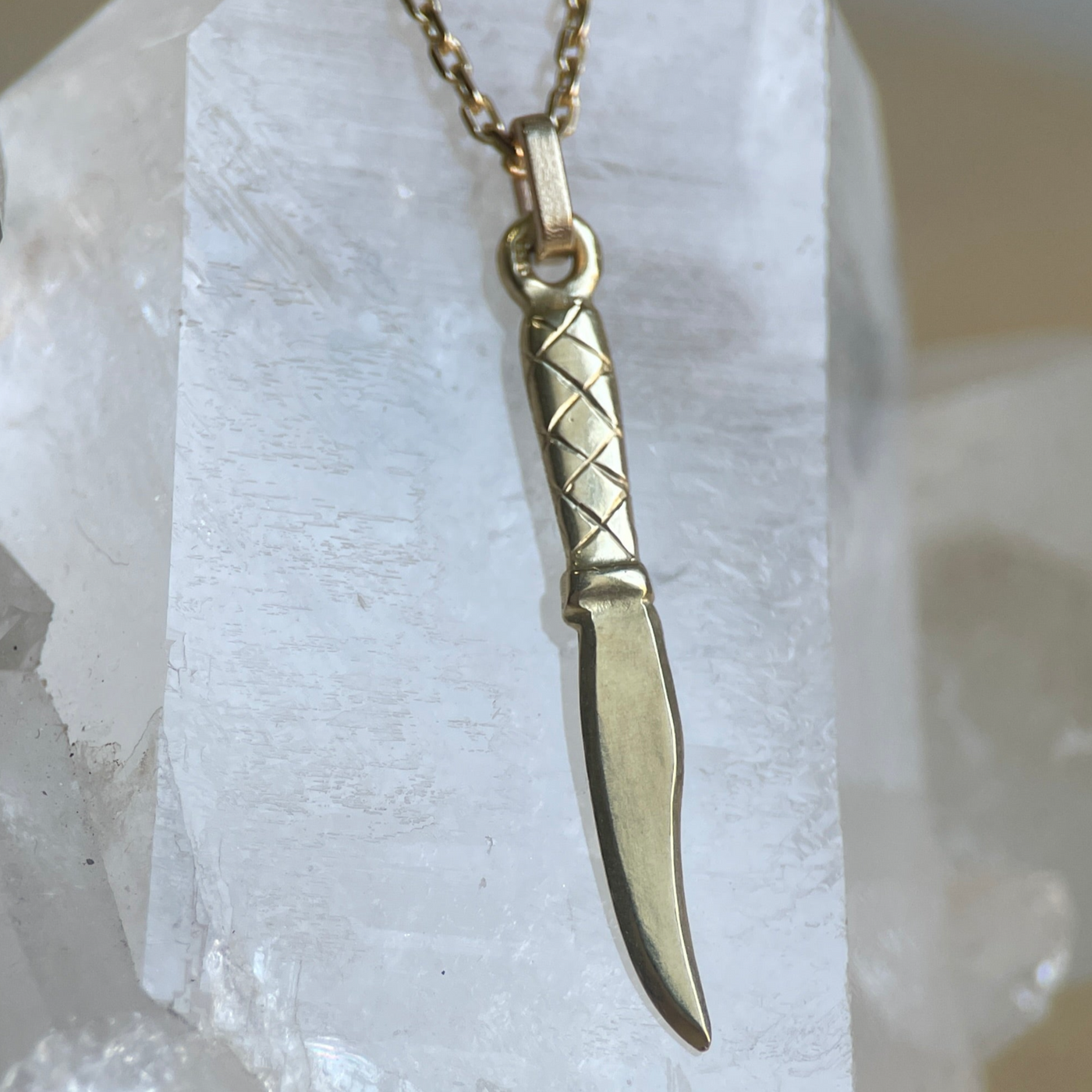 STREET FIGHTERS KNIFE-Necklaces-Corkysaintclair Melbourne