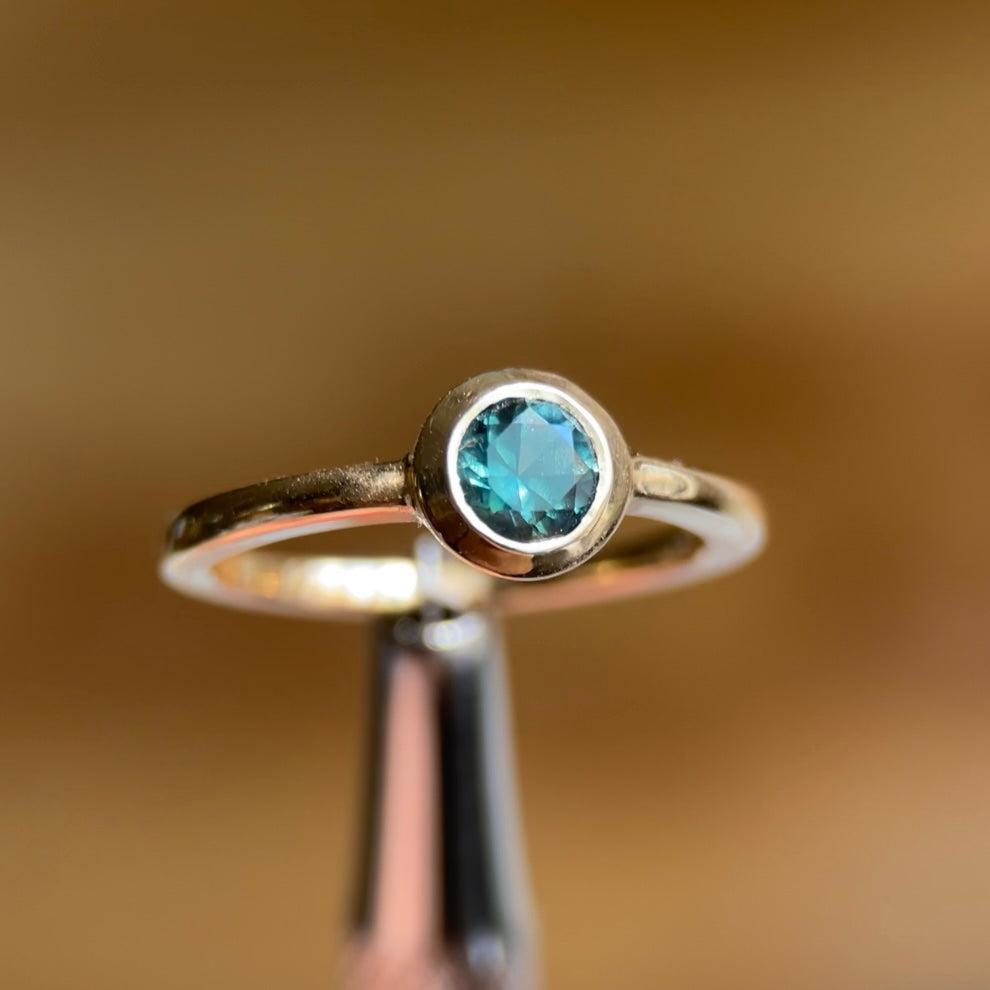 SUN MOON III SAPPHIRE-Rings-Corkysaintclair Melbourne