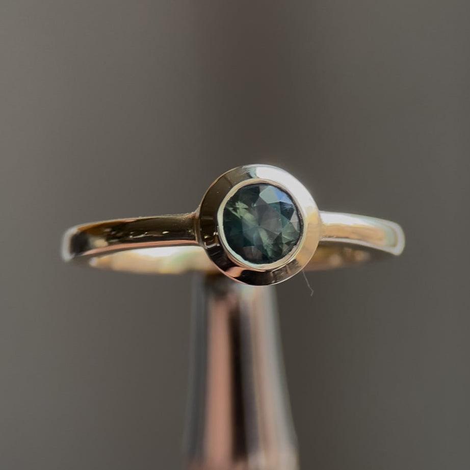 SUN MOON IV SAPPHIRE-Rings-Corkysaintclair Melbourne