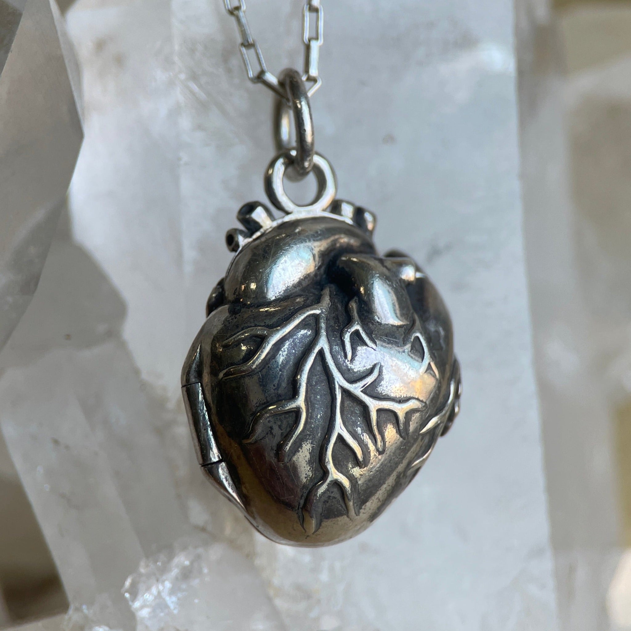 THE ORIGINAL ANATOMICAL HEART LOCKET-Necklaces-Corkysaintclair Melbourne