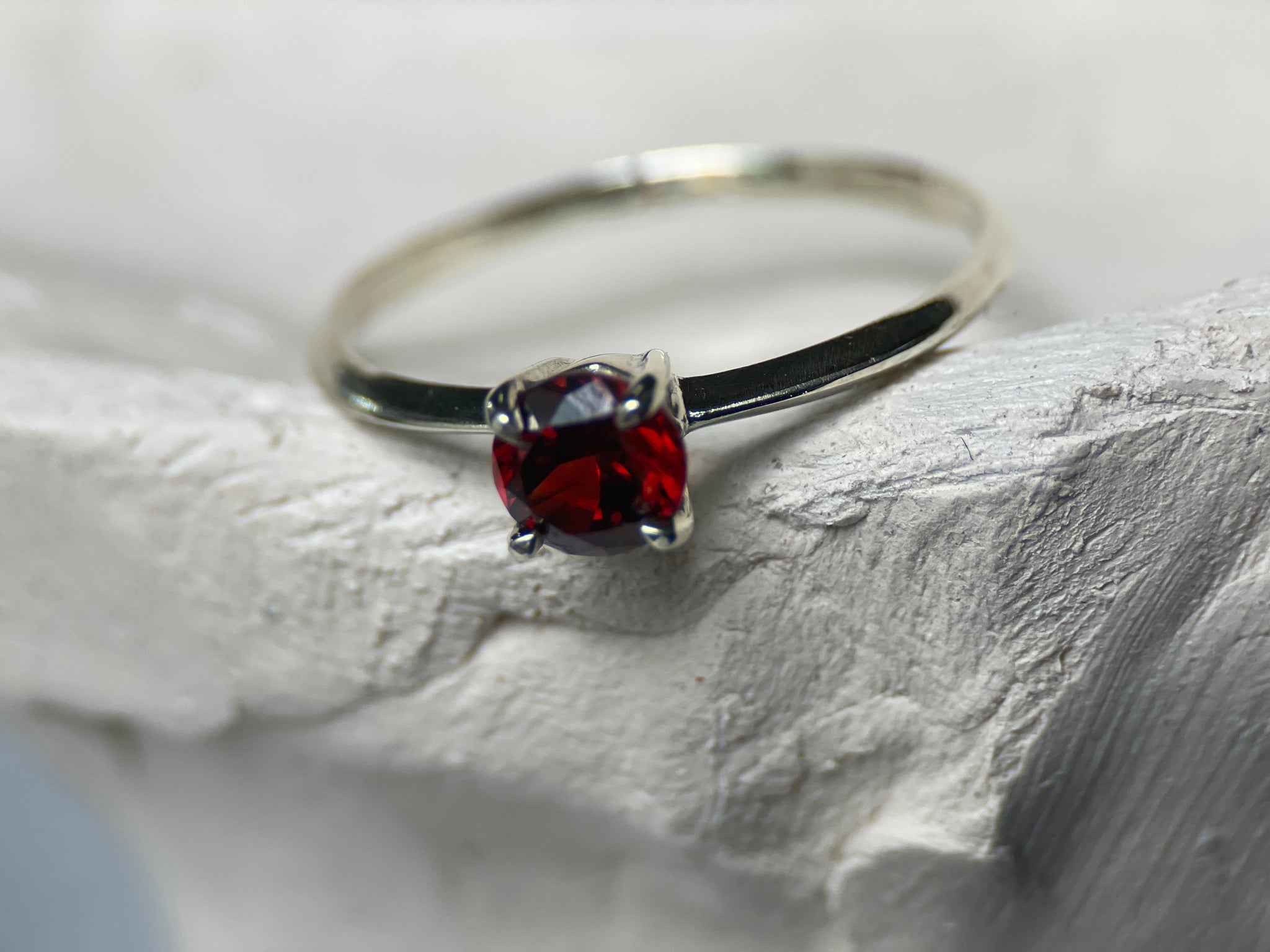 UXOR XXXIV RED ZIRCON-Rings-Corkysaintclair Melbourne