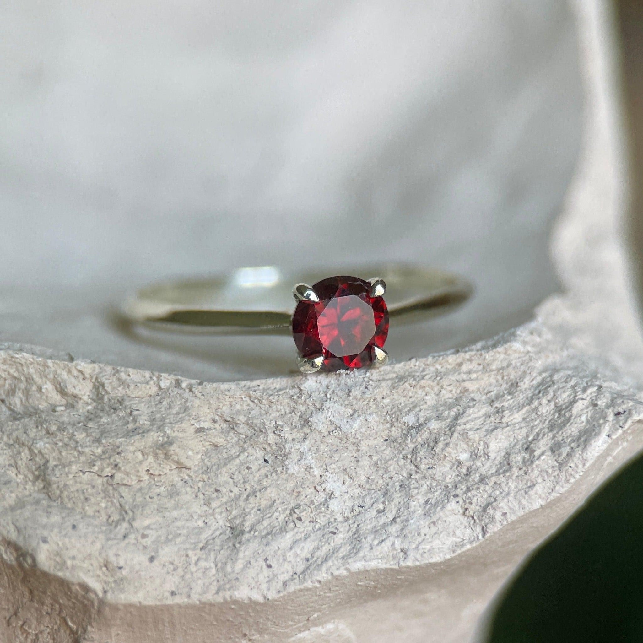 UXOR XXXIV RED ZIRCON-Rings-Corkysaintclair Melbourne