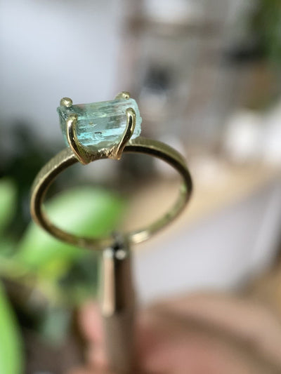 TORRINGTON EMERALD - YELLOW GOLD