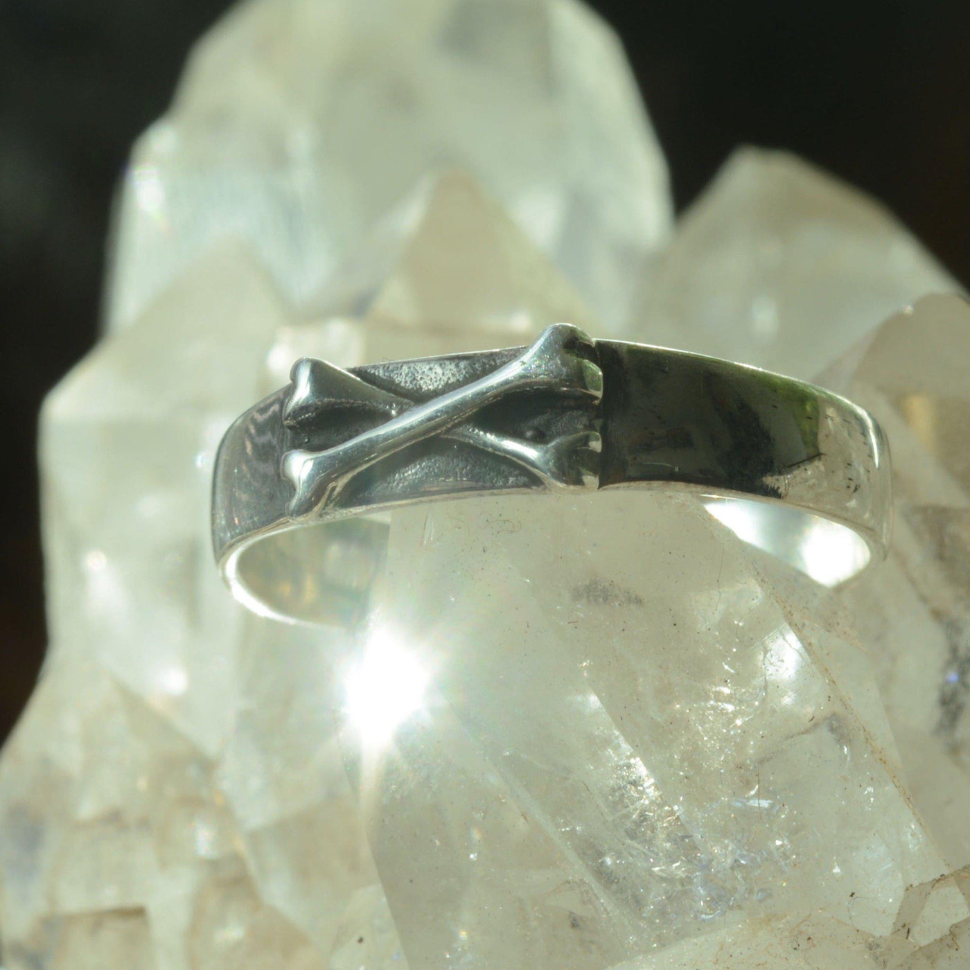 CROSS BONES RING-Accessories-Corkysaintclair Melbourne