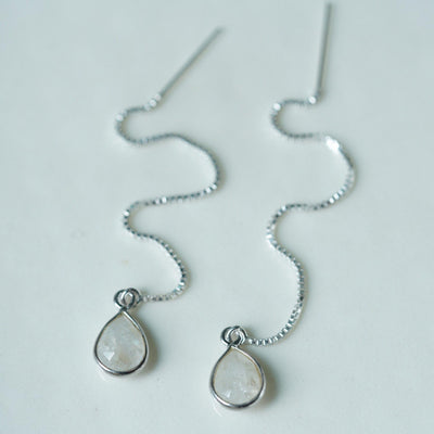 GEMSTONE SNAKE EARRINGS-Accessories-Corkysaintclair Melbourne
