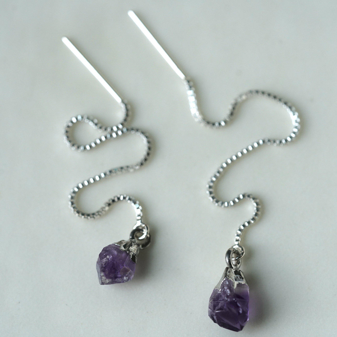GEMSTONE SNAKE EARRINGS-Accessories-Corkysaintclair Melbourne