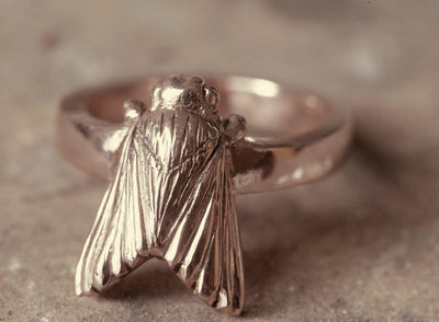 MOTH RING-Rings-Corkysaintclair Melbourne