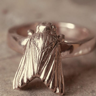 MOTH RING-Rings-Corkysaintclair Melbourne